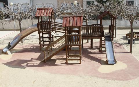Construcció al pati d’Infantil