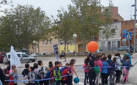 Marxa dels refugiats per la ciutat